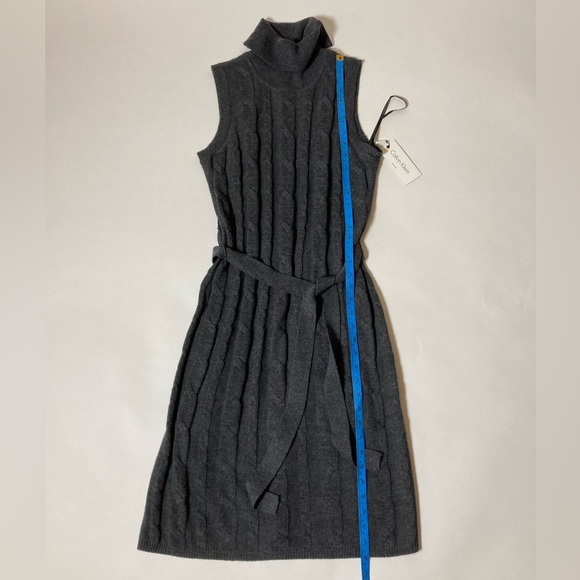 Calvin Klein Merino Wool Knit MIDI Dress Sleeveless Size M NWT - Picture 9 of 11
